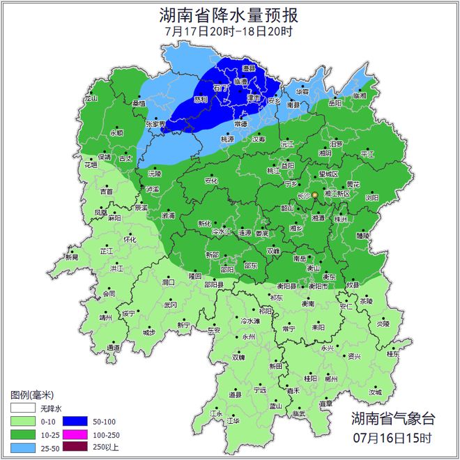 阵雨暴雨+雷暴大风！别舍不得开空调！j9国际站登录湖南天气：超40℃！